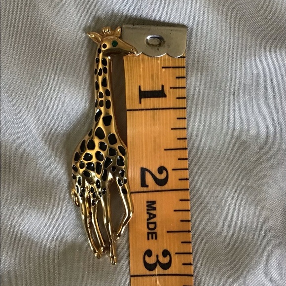 Vintage 80’s Giraffe brooch - Picture 3 of 3